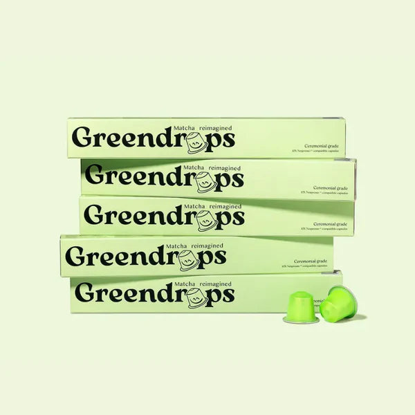 Greendrops Matcha Capsules 5-Pack Bundel