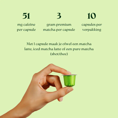 Matcha Capsules voor Nespresso®